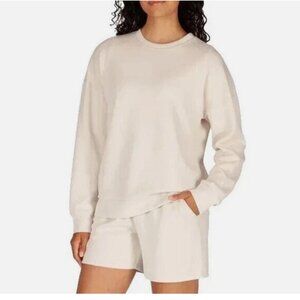 Lazypants Women’s Luxe Crewneck Pullover L